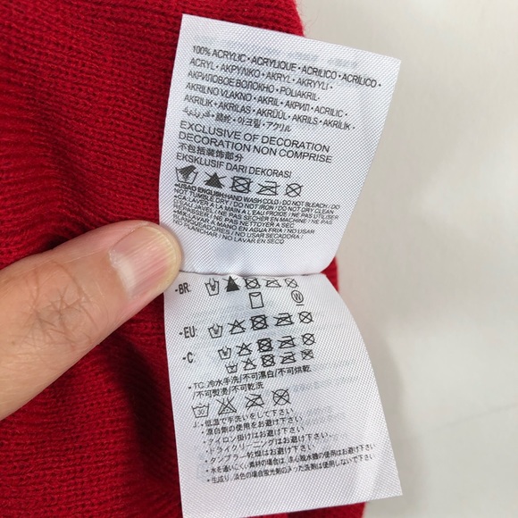 Beanie hat red for youth boy - Picture 10 of 10